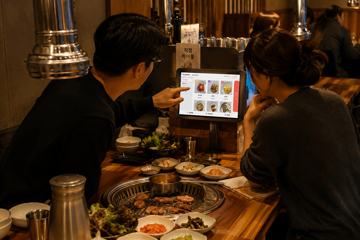 여름 배달로 버틴 매장, 이제는 테이블오더로 홀 회전율을 잡아야 해요 메인 이미지